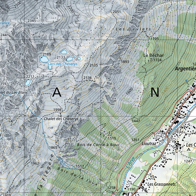 SwissTopo Monte Moro, 1:25,000 digital map