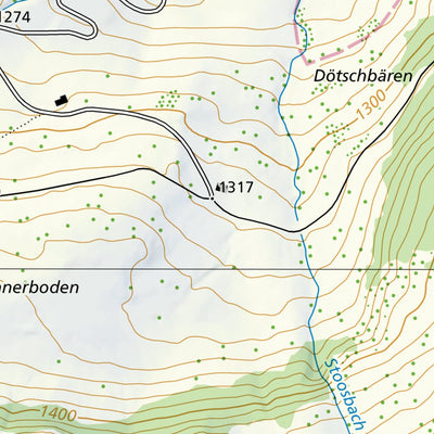 SwissTopo Morschach, 1:10,000 digital map