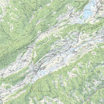 SwissTopo Mouthe, 1:25,000 digital map