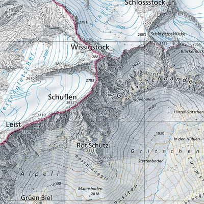 SwissTopo Münsingen, 1:25,000 digital map