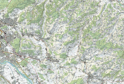SwissTopo Murten / Morat, 1:25,000 digital map