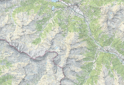 SwissTopo Neuchâtel, 1:25,000 digital map