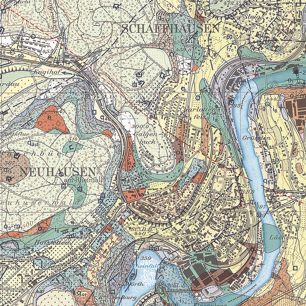 Neunkirch, 1:25,000 GA Map by SwissTopo | Avenza Maps