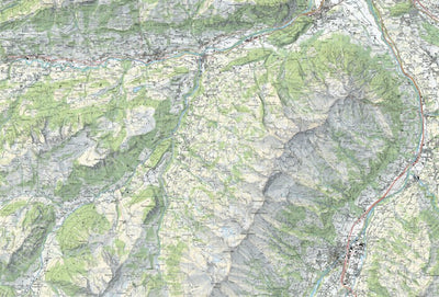 SwissTopo Niesen, 1:25,000 digital map