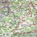 SwissTopo Nordwest-Schweiz Suisse Nord-Ouest, 1:200,000 digital map