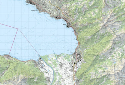 SwissTopo Nyon, 1:25,000 digital map
