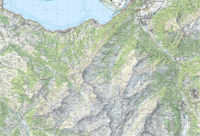 SwissTopo Oberalppass, 1:25,000 digital map