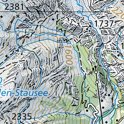 SwissTopo Oberwallis, 1:100,000 digital map
