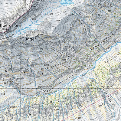 SwissTopo Olivone, 1:25,000 digital map