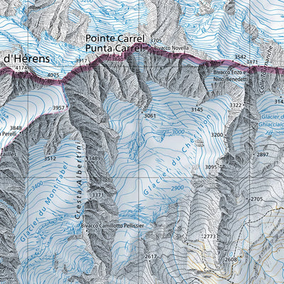 SwissTopo Orsières, 1:25,000 digital map