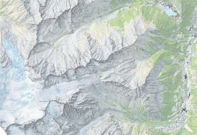 SwissTopo Orsières 3, 1:10,000 digital map