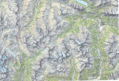 SwissTopo Passo del Bernina, 1:50,000 digital map