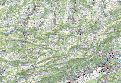 SwissTopo Passwang, 1:25,000 digital map