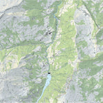 SwissTopo Pfäfers 1, 1:10,000 digital map