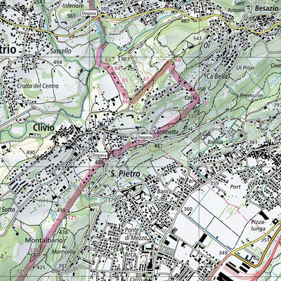 SwissTopo Piz Lad, 1:25,000 digital map