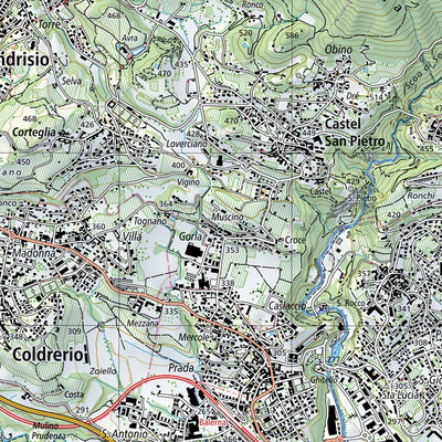 SwissTopo Piz Lad, 1:25,000 digital map