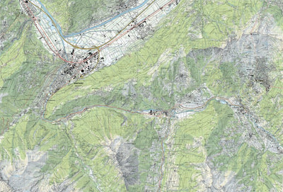 SwissTopo Porlezza, 1:25,000 digital map