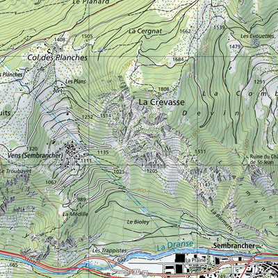 SwissTopo Porlezza, 1:25,000 digital map