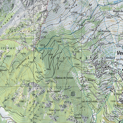 SwissTopo Porlezza, 1:25,000 digital map