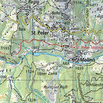 SwissTopo Prättigau, 1:50,000 digital map