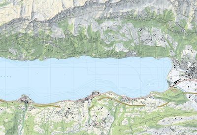 SwissTopo Quarten, 1:10,000 digital map