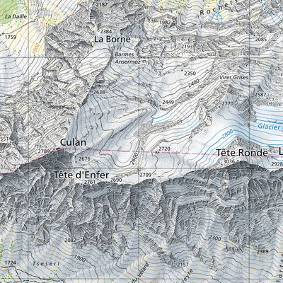 SwissTopo Raron, 1:25,000 digital map