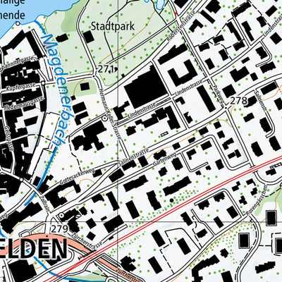 SwissTopo Rheinfelden, 1:10,000 digital map