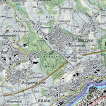 SwissTopo Rheinfelden, 1:25,000 digital map