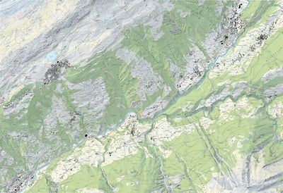 SwissTopo Riederalp, 1:10,000 digital map