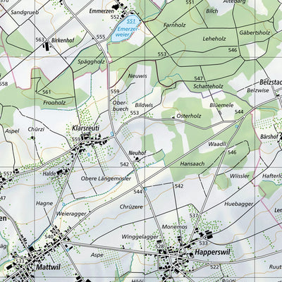 SwissTopo Romanshorn, 1:25,000 digital map