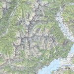 SwissTopo Roveredo, 1:50,000 digital map