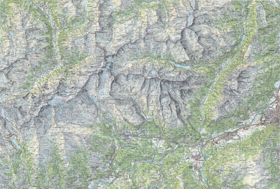 SwissTopo Sardona, 1:50,000 digital map
