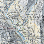 SwissTopo Sardona, 1:50,000 digital map