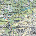 SwissTopo Sardona, 1:50,000 digital map