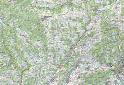 SwissTopo Schaffhausen, 1:50,000 digital map