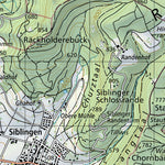 SwissTopo Schaffhausen, 1:50,000 digital map