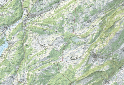 SwissTopo Schwarzenburg, 1:25,000 digital map