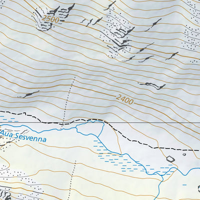 SwissTopo Scuol 2, 1:10,000 digital map
