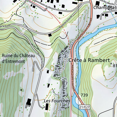 SwissTopo Sembrancher, 1:10,000 digital map