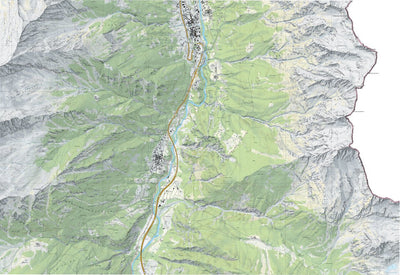 SwissTopo Soazza 1, 1:10,000 digital map
