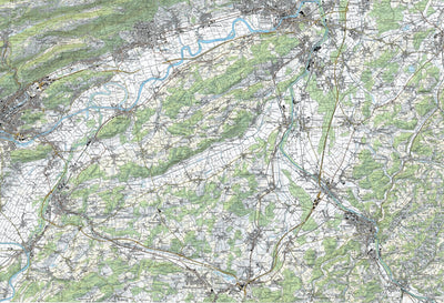 SwissTopo Solothurn, 1:50,000 digital map