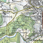SwissTopo Solothurn, 1:50,000 digital map