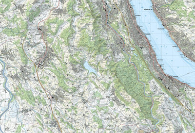 SwissTopo Stäfa, 1:25,000 digital map