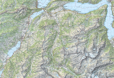 SwissTopo Stans, 1:50,000 digital map