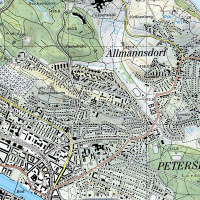 SwissTopo Steckborn, 1:25,000 digital map