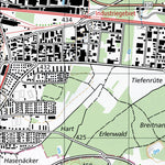 SwissTopo Stein am Rhein, 1:50,000 digital map