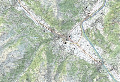 SwissTopo Sulzfluh, 1:25,000 digital map