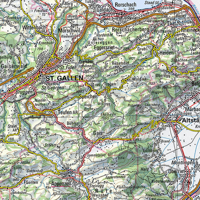 SwissTopo Switzerland NE, 1:200,000 digital map