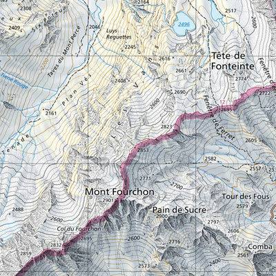 SwissTopo Tesserete, 1:25,000 digital map