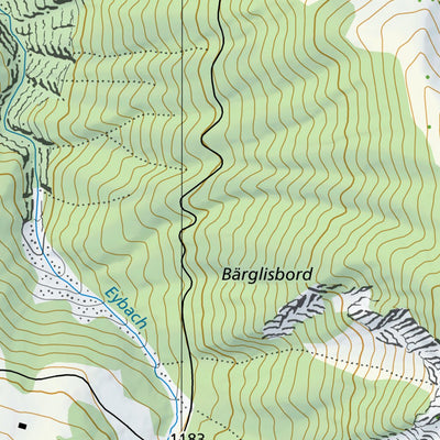 SwissTopo Thunersee, 1:10,000 digital map